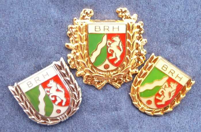Ehrennadeln des Seniorenverbandes BRH Ehrennadeln des Seniorenverbandes BRH