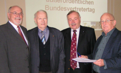 Klaus Pantförder, Herbert Weber, Jürgen Krall und Hans Burggraf